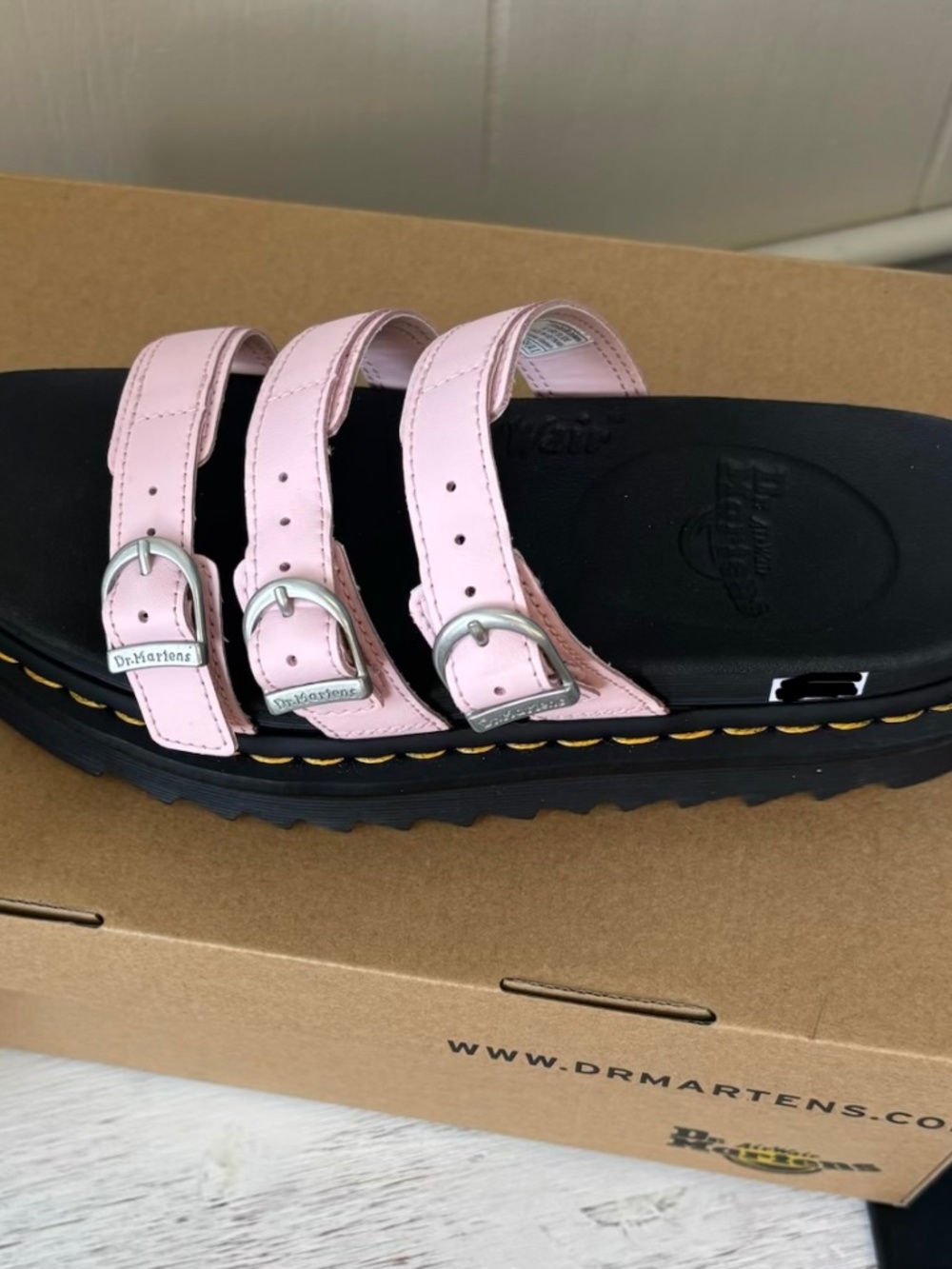Doc Martens Size 9 new in box Pink